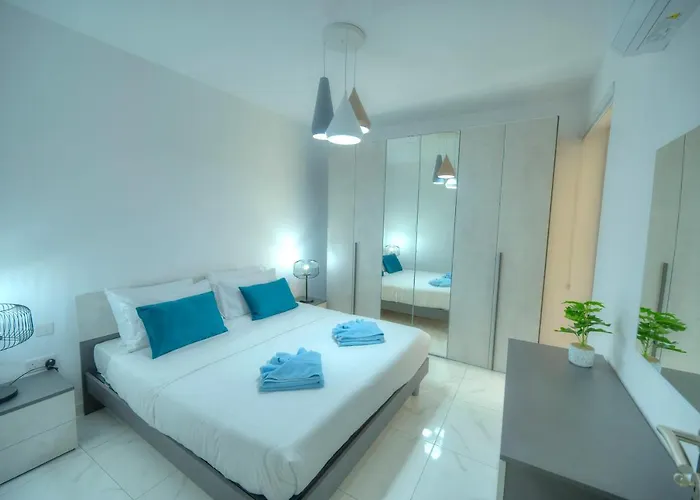 아파트 Modern & Comfy 1 Bedroom Near Seafront Pcal1-2 슬리에마